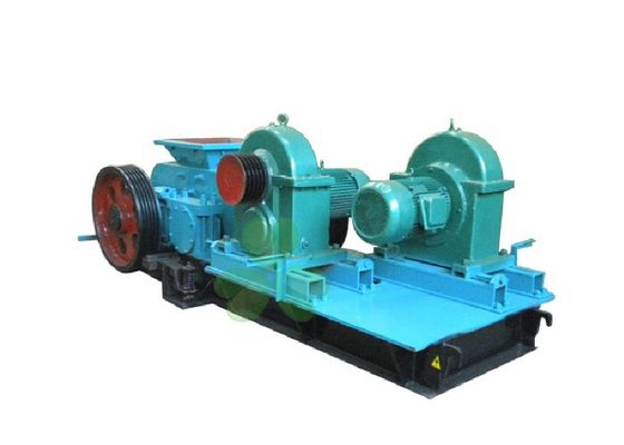 China Four Teeth Roller Crusher Machine , Coal Crushing Equipment 44 Kw Power supplier