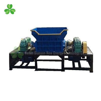 China Automatic Double Shaft Shredder Machine 6.3 Ton Weight Small Metal Shredder supplier