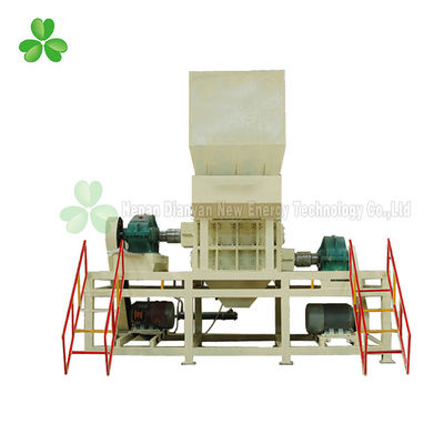 China Wood Double Shaft Shredder Machine Big Torque Low Noise 37×2 KW Power supplier