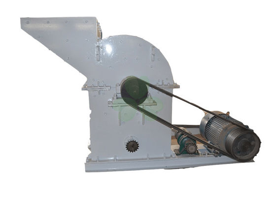 China Power Saving Wood Branch Crusher Machine / Heavy Duty Tree Shredder Machine supplier