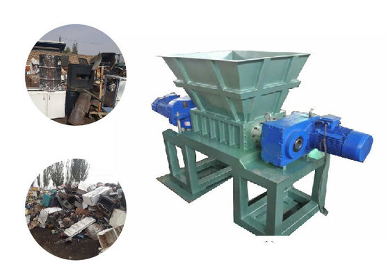 China Double Shaft Industrial Cardboard Shredder Machine / Cardboard Crusher Machine 18 Ton supplier