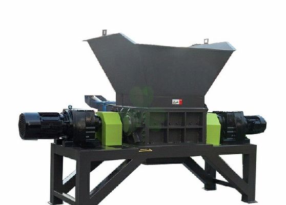 China Industrial Plastic Shredder Machine Waste Recycling Crusher ZQ 350×2 Reducer Type supplier