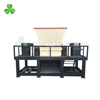 China Industrial Double Shaft Shredder Machine Widely Usages Mini Hemp Leaf Shredder supplier