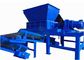 Double Shaft Industrial Shredder Machine For Plastic Waste Container Low Noise supplier