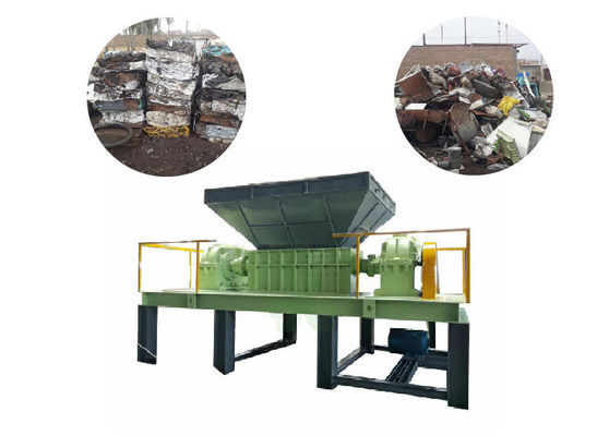 China Commercial / Industrial Four Shaft Shredder Machine For Plastic Pail / Frame supplier