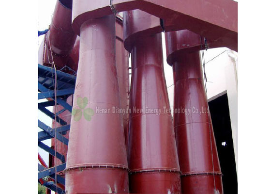 China Red Cyclone Dust Separator Collector / Cement Dust Collector Filter Long Using Life supplier