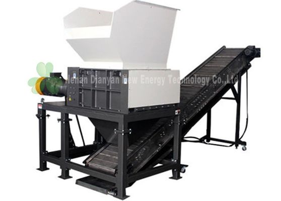 China High Capacity Double Shaft Shredder Machine / Environmental Friendly Cardboard Shredder supplier