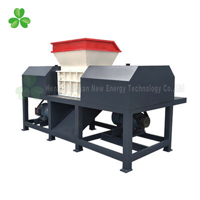 China High Output Wood Pallet Shredder Double Shaft 55Crsi Blade Material supplier