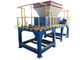 Industrial Using Small Tire Recycling Plant / Durable Twin Shaft Tire Shredder supplier