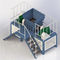 Two Shaft Household Plastic Shredder 1 - 2 Tons / Hour Capacity High Performance supplier